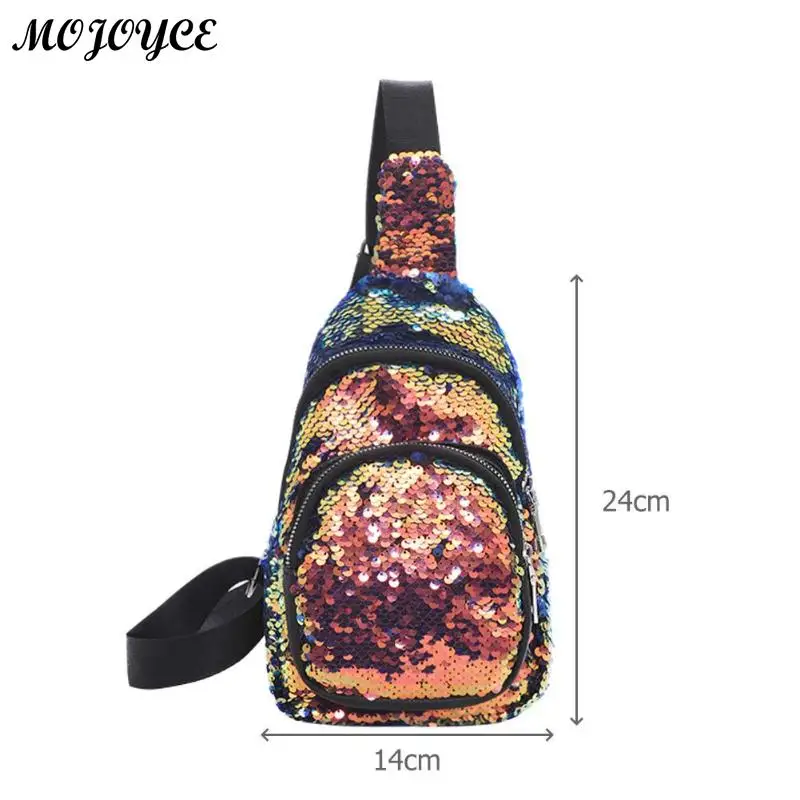 Шикарная сумка с блестками, женская сумка через плечо, блестящая Талия, грудь, ручная сумка для девушек, Bolsas Feminina Mujer