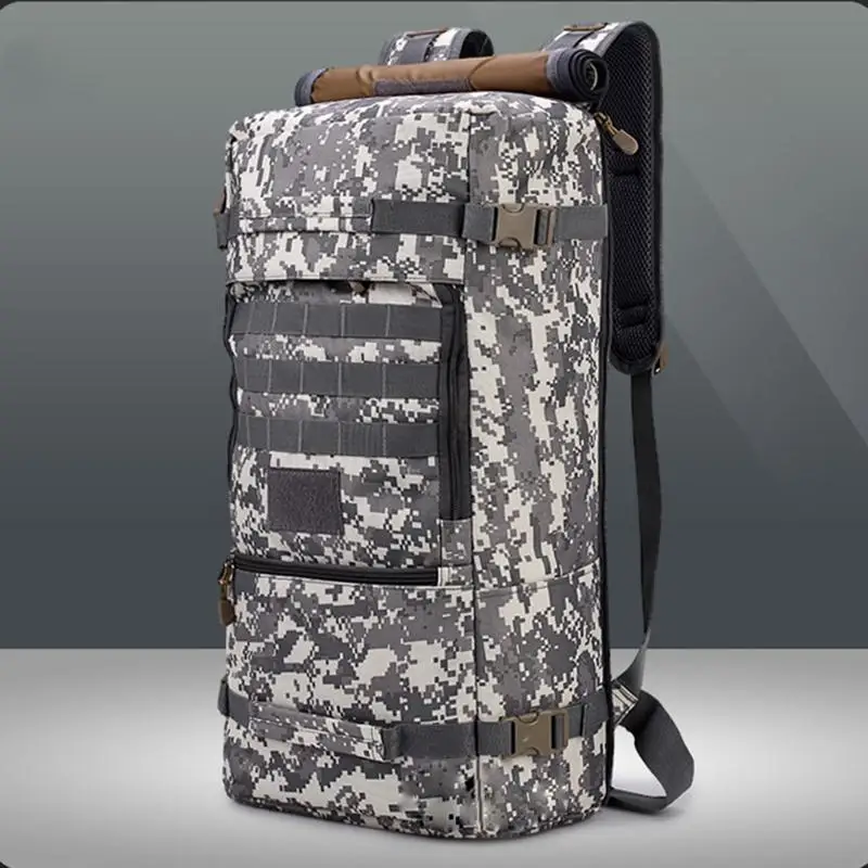 

Outdoor 50 Liter Mountaineering Backpack Male Messenger Bag Tote Travel Large Capacity Luggage Backpack