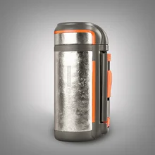 Подлинное чистое Титан чайник-термос бутылка для воды и отдыха на природе, Отдых Путешествия большие Ёмкость 1.5L ультра светильник 888 г