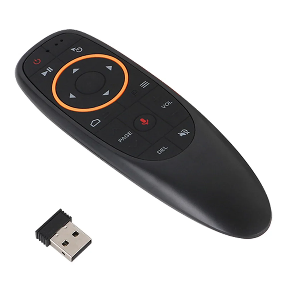 

G10 Voice Control Wireless Air Mouse 2.4G RF Gyro Sensor Smart Remote Control for X96 TX3 Android TV Box Mini PC #1128