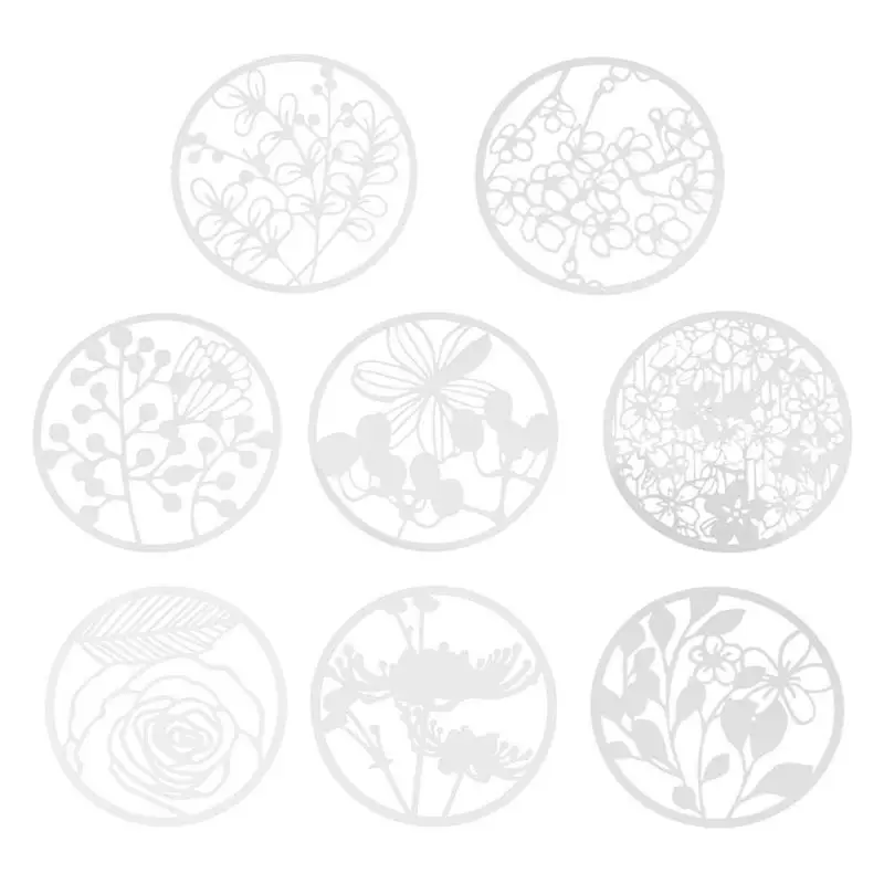 

Creative Round Flower Hollow Ruler Drawing Template for DIY Scrapbooking