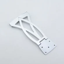 1 комплект GuitarFamily IBZ AG75 Бридж для джаз-гитары хвостовой для полый корпус Archtop гитары хром(#0761