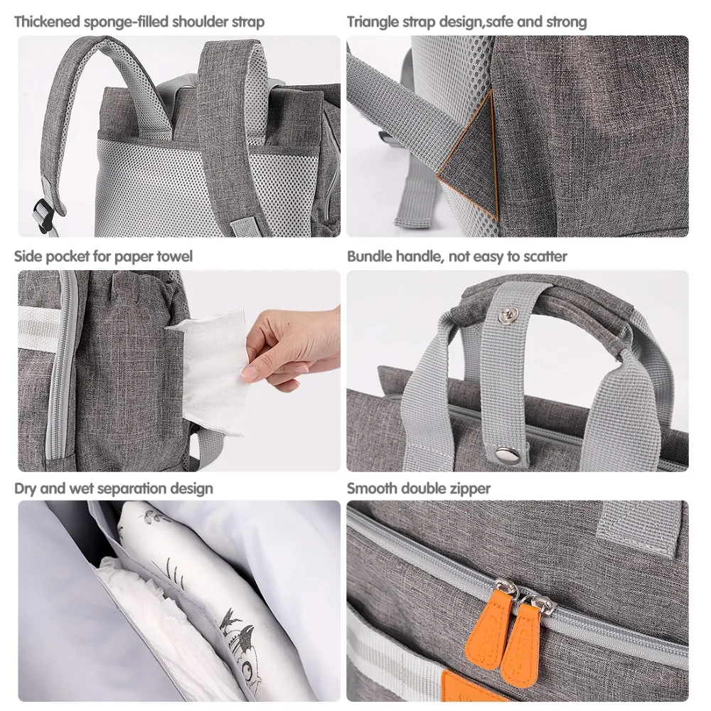 Рюкзак для детских подгузников Mochila Masculina дорожный рюкзак мужчин сумки кормящих