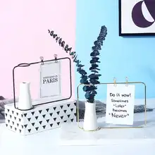 Металлический провод ваза цветок примечание стойки цветок контейнер для растений украшения дома линии цветок ваза для цветов для спальня гостиная