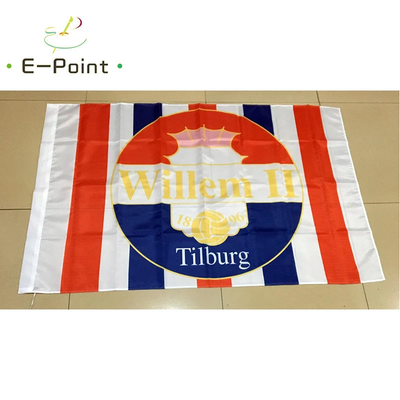 

Netherlands Willem II Tilburg FC 3ft*5ft (96*144cm) Size Christmas Decorations for Home Flag Banner Type B Gifts