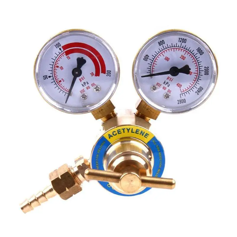 

2-5/8 inch Pro Acetylene Pressor Acetylene Decompressor for Small Cylinder Made of durable material can be used for a long time