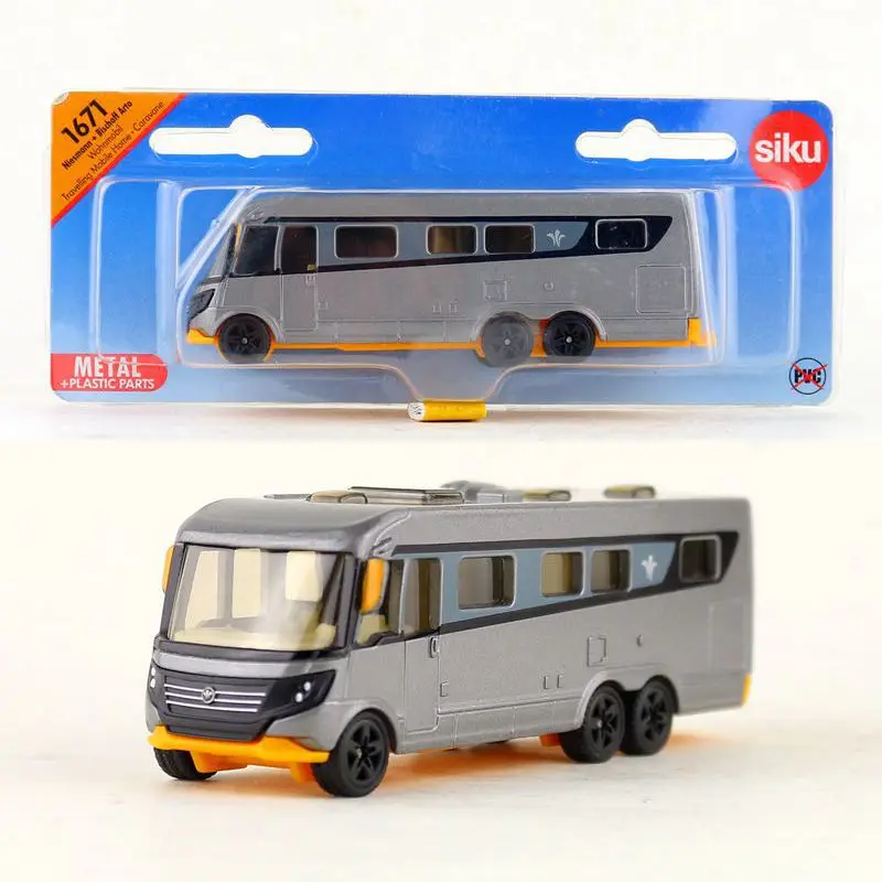 SIKU 1671/литая металлическая модель/Bischoff Arto Travel Trailer Van Car/игрушка для детей