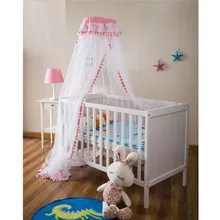 Бабочка детская кровать москитная сетка навес занавес палатки детские постельные принадлежности купольная полиэфирная кроватка сетка Детские принадлежности