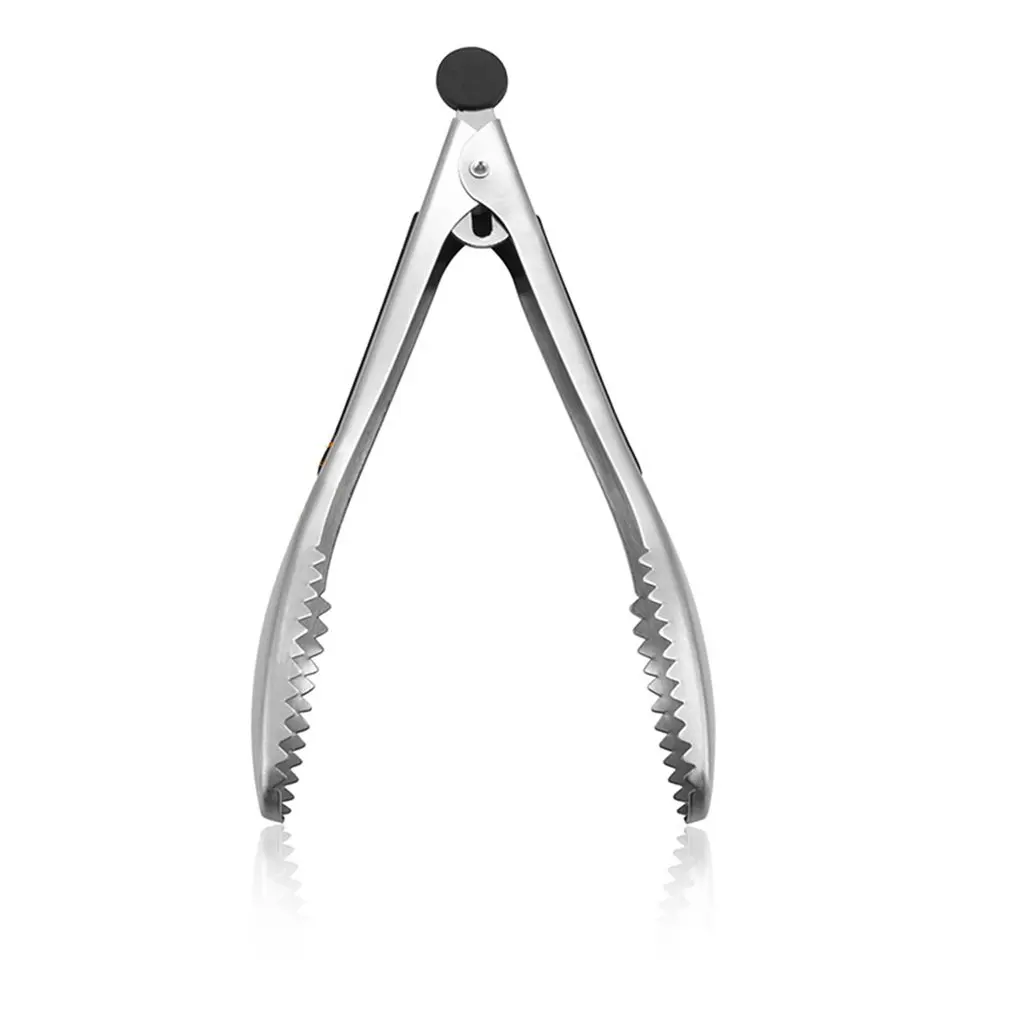 

Stainless Steel BBQ Tongs Roast Steak Clip Bread Food Tongs BBQ Baking Clip Multifunction Kitchen Cooking Tool BBQ Tongs