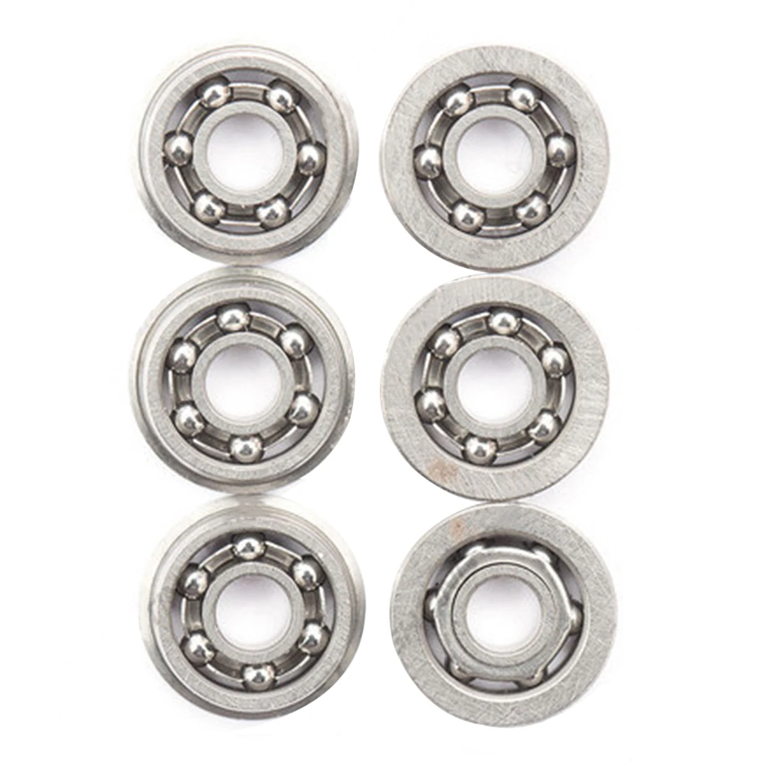 

FB 6Pcs 7mm Bearing with Cover for Gear Gearbox Modified - Silver