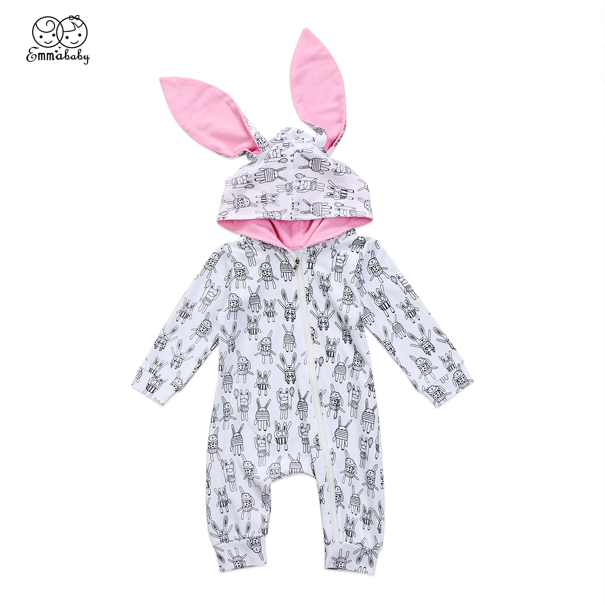 Baby Strampler Set Mit Hut - Baumwolle Overall Für Neugeborene Jungen & Mädchen