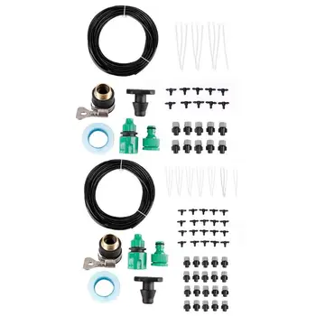 

10m/20m Micro sprayer nozzle spray DIY Drip Irrigation System Garden Hose Micro Drip Garden Watering Kits