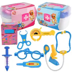 Детский набор доктора игрушка "Медсестра" набор портативный чемодан Медицинский Набор Дети Обучающие ролевые игры Классические игрушки