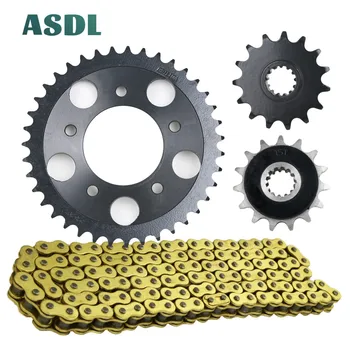 

525 15T 39T 525 15 39 tooth Motorcycle Transmission Chain and Front Rear Sprocket Kit For HONDA CB-1 400 1989 1990 1991