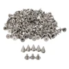 100pcs/lot Alloy Spikes Cone Studs Rivet Bullet Spikes Cone Screw Studs for Clothes Leathercraft Punk Rock 7x10mm ► Photo 2/6