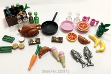 *Food Accessories Pack 2* DIY enlighten block bricks,Compatible With other Assembles Particles *Food Accessories Pack 2* DIY enlighten block bricks,Compatible With other Assembles Particles