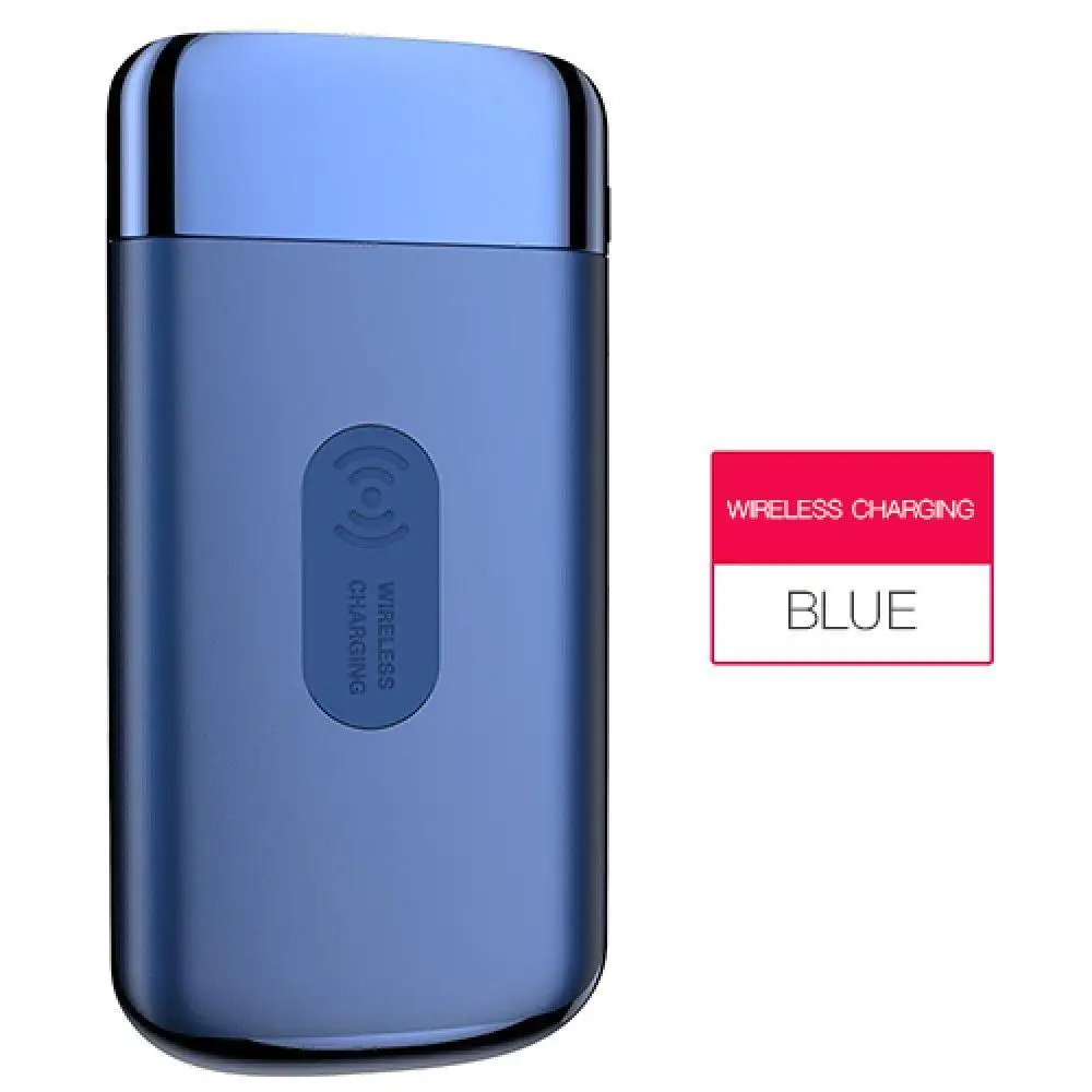 18650 30000mah Power Bank External Battery Bank Built-in Wireless Charger Powerbank Portable QI Wireless Charger for iPhone XS