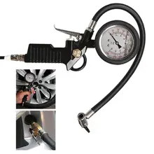 220PSI Автомобильный манометр давления в шинах, измеритель давления, пистолет с ручкой, насос с пусковым устройством, детектор давления в шинах автомобиля
