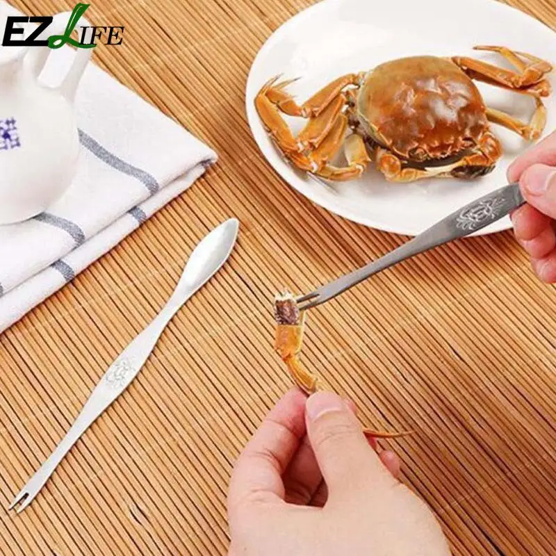 1PC Stainless Steel Claws to eat crab tool seafood lobster crab pin