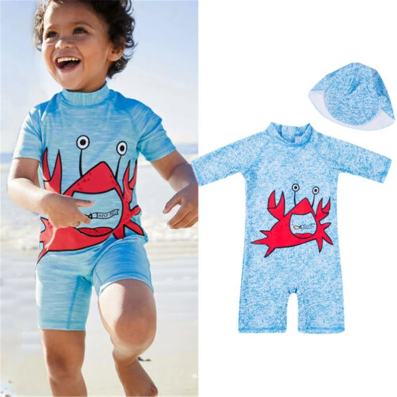 baby boy bathing suit rash guard