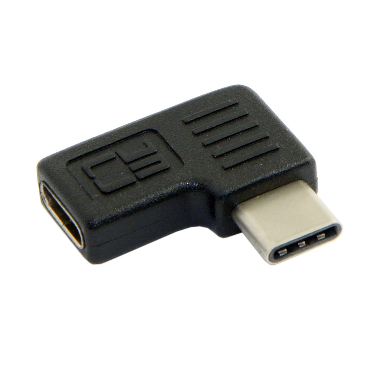CY 90 градусов прямоугольный USB 3. 0 Type C штекер гнездо USBC конвертер адаптер Прямая