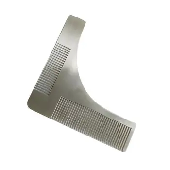 

Styling Tool Beard Brush and Shaping Template Comb Tool for Perfect Lines Right Angle Comb