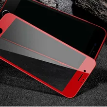 Для Iphone 8 7plus 3d мягкий край Полное покрытие красная роза золото Глянцевая углеродное волокно Закаленное стекло Защитная пленка для Iphone 6S