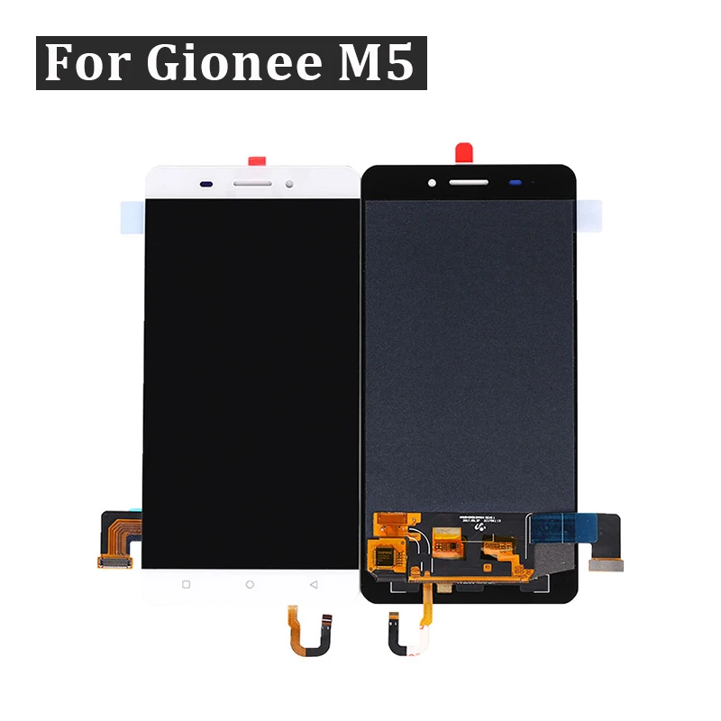 Для Gionee M5 ЖК дисплей с кодирующий преобразователь сенсорного экрана в сборе для