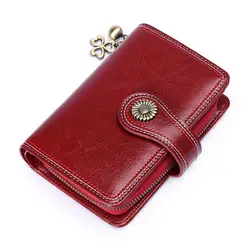 Новый узор для женщин клатч маленький для женщин кошелек, небольшой кошелек качество портмоне кнопка кошелек на молнии ремень мешок денег