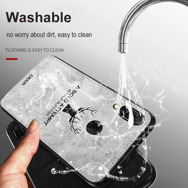 

p 20 pro case Fabric Cloth Cases For Huawei P20 Lite Pro Soft Silicone Cover On the Huwei P20Lite P20Pro P 20Pro 20Lite Coque