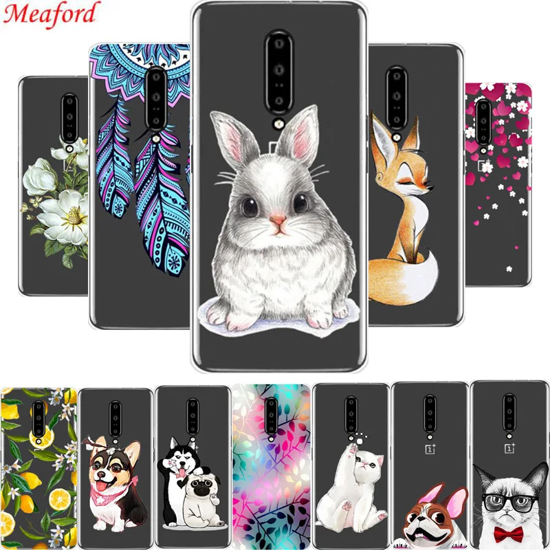 

Hot Case For OnePlus 7 Case 6.5 inch Clear Soft TPU Back Cover Case For OnePlus 7 Phone Case For One Plus 7 Coque Silicone Funda