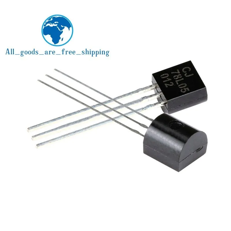 50 шт. 78L05 L78L05 линейный Напряжение регуляторы 5 0 V 0.1A положительный TO 92 новый