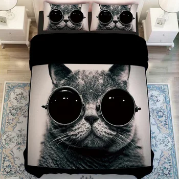 

Comet Digital print Bedding Set Quilt Cover Design Bed Set Bohemian a Mini Van Bedclothes 3pcs BE1251