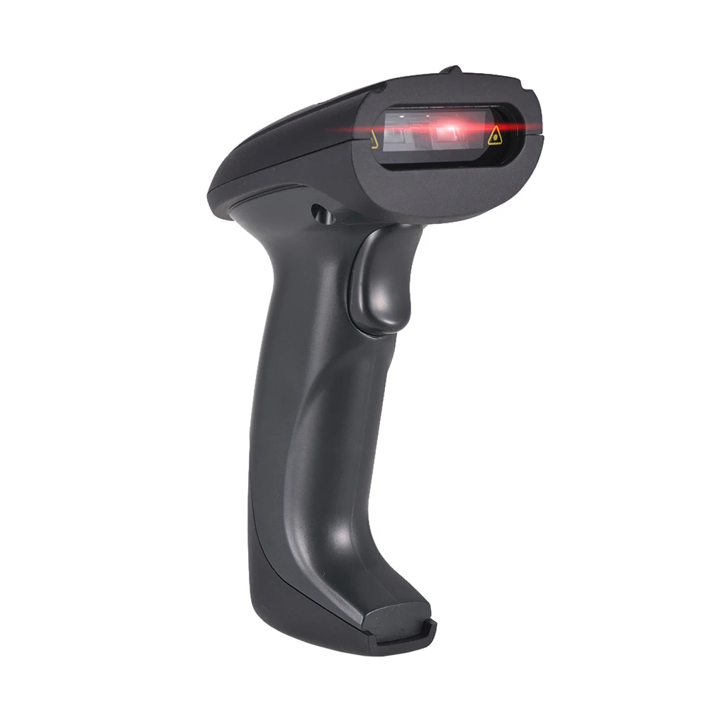 

Aibecy 2-in-1 2.4G Wireless Barcode Scanner & USB Wired Barcode Scanner Handheld 1D Bar Code CCD Storable Scanner Reader