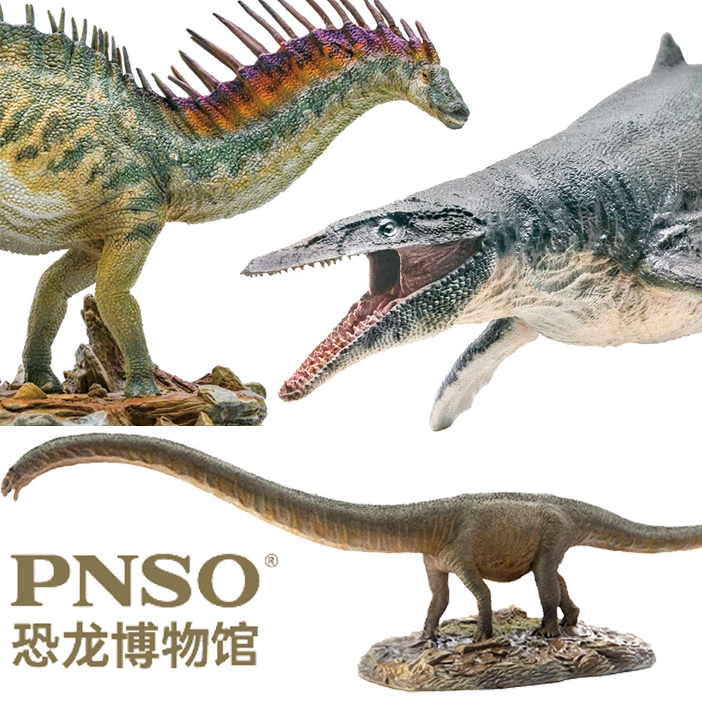 Pnso Динозавры юрского периода Aeum Science And Art модель Mamenchisaurus Mosasaurus amargasaurus 1:35