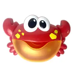 Детские игрушки для купания Пузырьковые крабы форма устройство для мыльных пузырей игрушка детская Ванна игрушка детский подарок