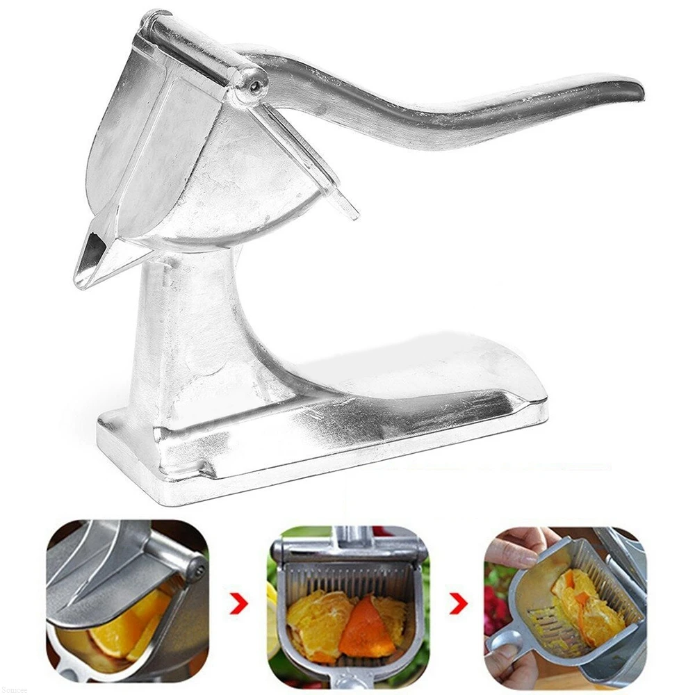 Aluminium Manual Hand Juicer Fruit Squeezer Heavy Duty Orange Lemon