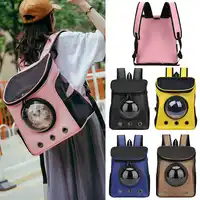 Cats Bag Pet Backpack Cats Space Capsule Dog Out Portable Shoulder Bag Cat Travel Breathable Bag Bicycle Hiking Backpack