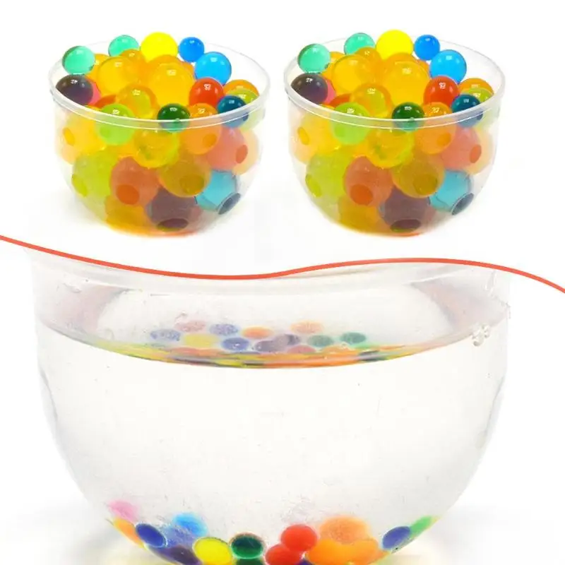 

1 Pack Colorful Crystal Mud Soil Water Beads Balls Flower Plants Jelly Hydro Gel Pearl Beads Balls Crystal Soil Mud Home Decor