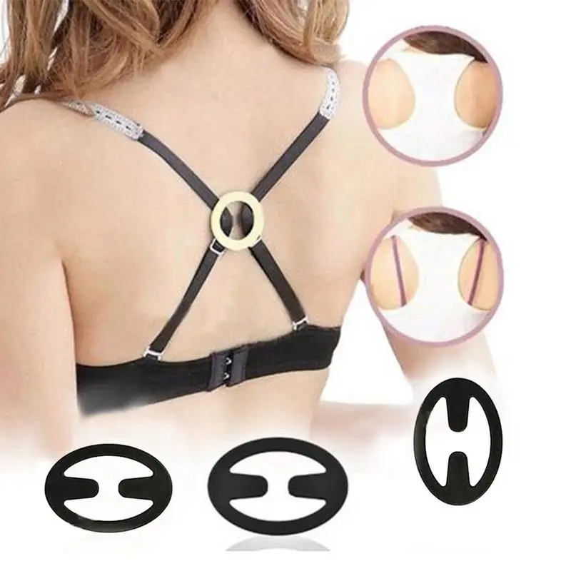 

Oval Invisible Bra Buckle Anti Slip Buckle Breast Safety Seamless Underwear Clasp Ladies Dresses Essential