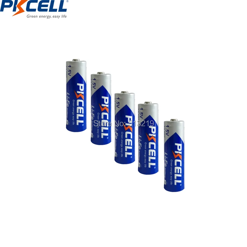 5 шт. PKCELL FR14505 литиевая батарея AA 1 V 3000mAh батареи fr 14505 долгий срок годности цифровая