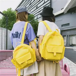 2019 женский высокое качество холст путешествия рюкзак женский мочила Feminina Sac Dos Back Pack школьные ранцы для подростков женский рюкзак