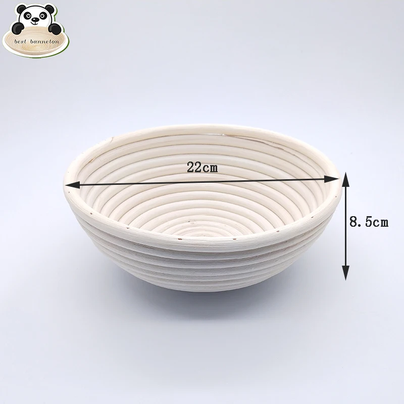 Best banneton Environmentally friendly baking bakery baking enthusiast no bleaching, good for the body linen lined bread basket