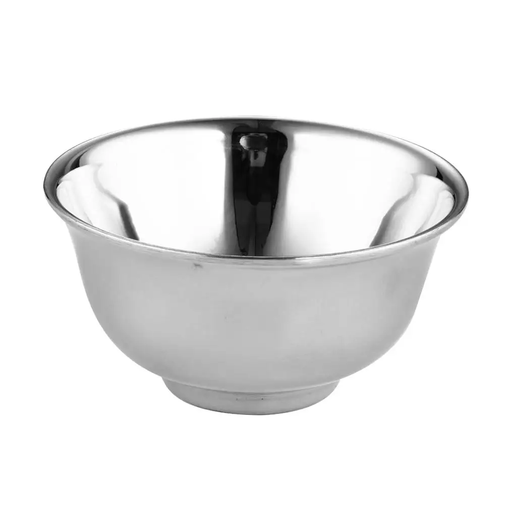 

Stainless Steel Double-Layer Anti-Scald Bowl Dessert Fruit Kitchen Soup Noodle Rice Oil-proof Holder Tools Accessories
