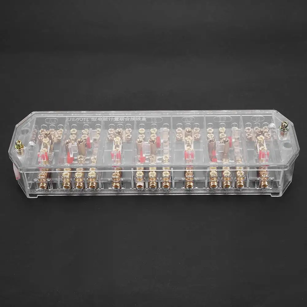 FJ6/PJ1L 5 20A 660V 50Hz трехфазные провода бытовой измеритель клеммный ряд Электрический