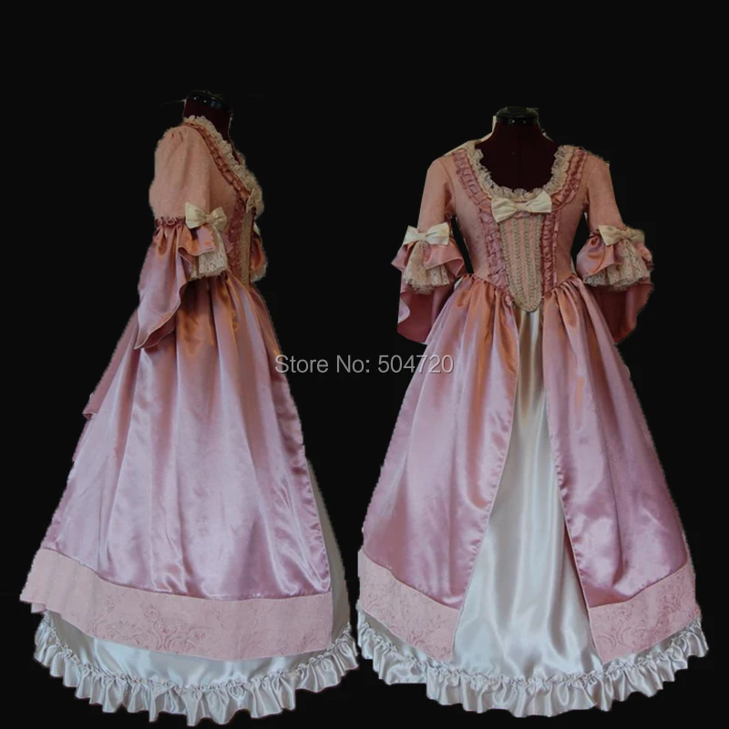 

Tailored!Blue Vintage costumes 18th Duchess Retro medieval Renaissance Reenactment Theatre Civil war Victorian dress HL-386