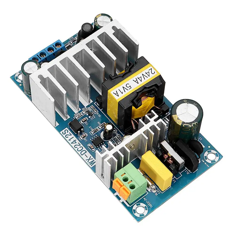 

NEW AC-DC 24V4A 5V1A Dual Switch Power Supply Module Isolated Dual Output Power Supply Bare Board