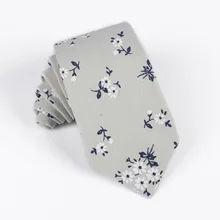 Mantieqingway модные высококачественные вечерние аксессуары мужские галстуки женские хлопковые с цветочным принтом многоцветные прямые поставки с фабрики