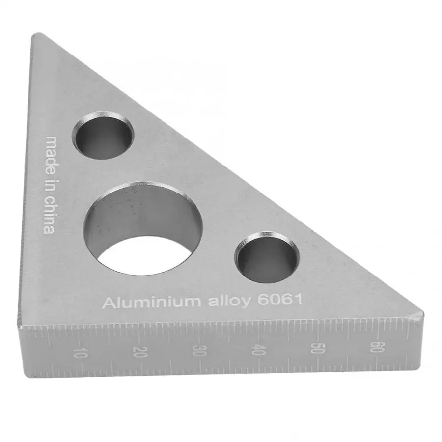

carpenter tools Aluminum Alloy Right Angle Ruler DIY Woodworking Triangle Ruler Measuring Gauging Tool ruler woodworking