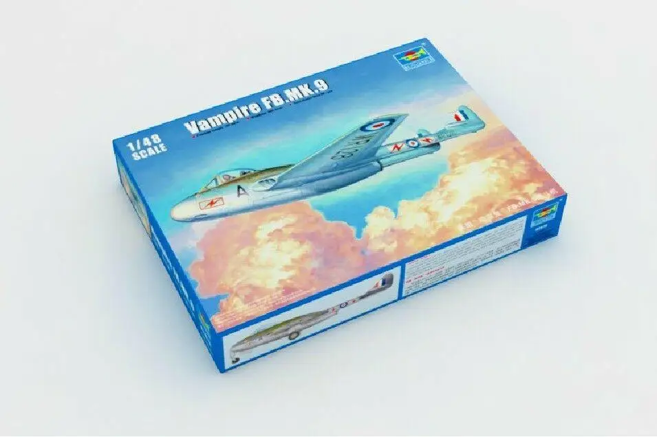 Trumpeter 1/48 02875 вампир FB. Mk.9|Наборы для сборки моделей| |